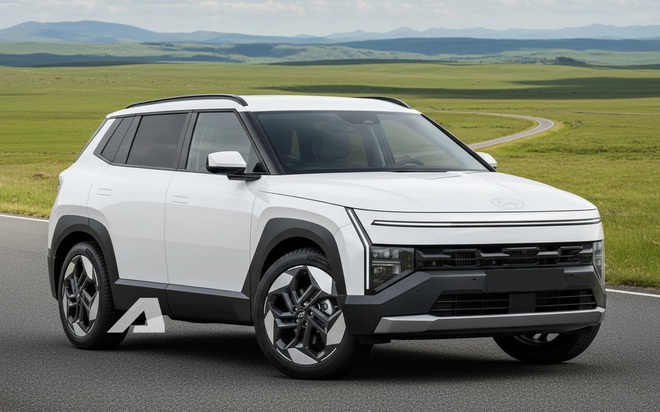 Hyundai Tucson 2027 lộ r&otilde; nội thất: M&agrave;n h&igrave;nh khổng lồ, cần số chuyển sau v&ocirc;-lăng, thiết kế giống Santa Fe- Ảnh 4.