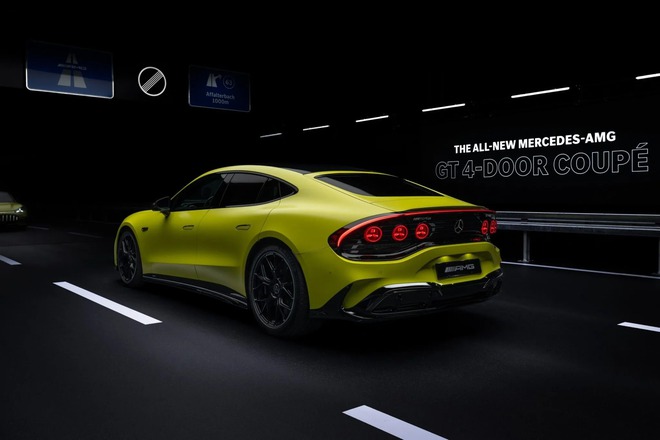 Mercedes AMG GT Coupe 2027 trình làng: Mạnh hơn 1.150 mã lực, xe điện nhưng vẫn có âm thanh của máy V8, về Việt Nam đấu với Porsche Taycan và Audi e-tron GT- Ảnh 9. Mercedes AMG GT Coupe 2027 trình làng: Mạnh hơn 1.150 mã lực, xe điện nhưng vẫn có âm thanh của máy V8, về Việt Nam đấu với Porsche Taycan và Audi e-tron GT- Ảnh 9.