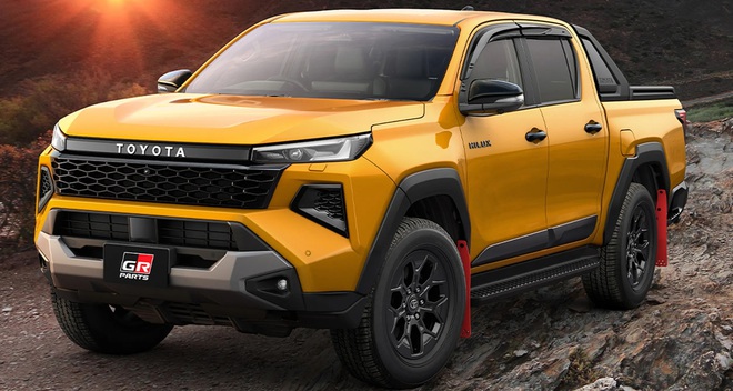 Toyota Hilux 2026 th&ecirc;m bản thể thao m&agrave; kh&aacute;ch Việt dễ th&iacute;ch: Giảm x&oacute;c xịn hơn, th&ecirc;m thanh giằng cửa, cạnh tranh Ranger Wildtrak- Ảnh 8.