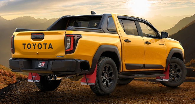Toyota Hilux 2026 th&ecirc;m bản thể thao m&agrave; kh&aacute;ch Việt dễ th&iacute;ch: Giảm x&oacute;c xịn hơn, th&ecirc;m thanh giằng cửa, cạnh tranh Ranger Wildtrak- Ảnh 9.