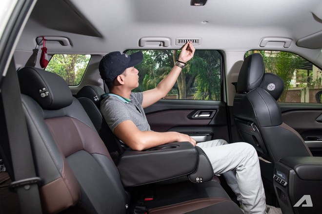 Lấy Mitsubishi Destinator chở gia đ&igrave;nh l&ecirc;n H&agrave; Giang, chủ xe tại H&agrave; Nội chia sẻ: &lsquo;Sức k&eacute;o khỏe, h&agrave;ng ba rộng, bảo dưỡng rẻ, c&oacute; điểm trừ ở c&aacute;ch &acirc;m&rsquo;- Ảnh 15.