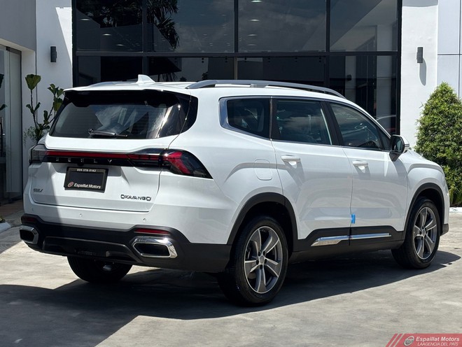 Geely Okavango sắp về Việt Nam: Gi&aacute; dự kiến từ 760 triệu đồng, 7 chỗ, ngang cỡ Santa Fe, c&oacute; ADAS- Ảnh 3.