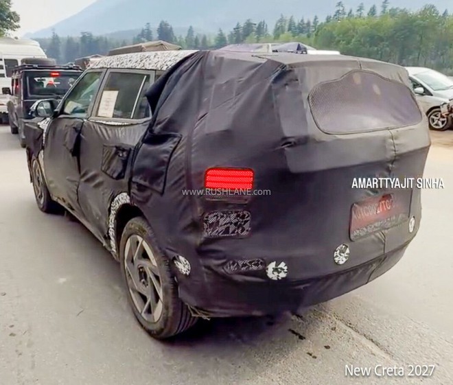Kia Sonet, Hyundai Creta đời mới c&ugrave;ng lộ diện tr&ecirc;n đường: Khung gầm mới, thiết kế sẽ thay đổi lớn, dễ th&ecirc;m hybrid, n&acirc;ng cấp ADAS - Ảnh 7.