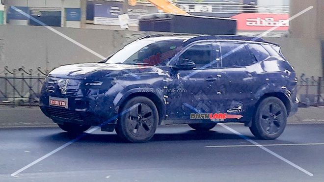 Nissan Tektok lộ rõ đầu xe gân guốc, góc cạnh, giống Patrol thu nhỏ để cạnh tranh Creta, Seltos - Ảnh 4.