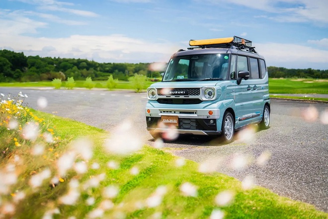 Chiếc Suzuki gi&aacute; rẻ nhỏ như VF 3 biến th&agrave;nh xe đi phượt ch&iacute;nh hiệu với chỉ từ 23 triệu đồng - Ảnh 9.