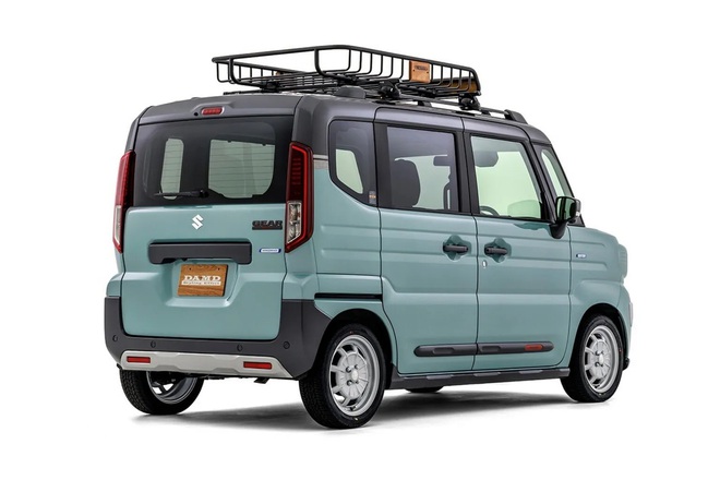 Chiếc Suzuki gi&aacute; rẻ nhỏ như VF 3 biến th&agrave;nh xe đi phượt ch&iacute;nh hiệu với chỉ từ 23 triệu đồng - Ảnh 3.