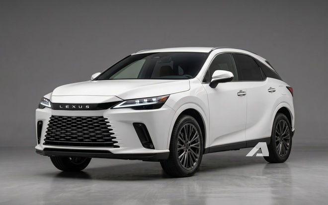 Lexus RX lộ nội thất mới với m&agrave;n h&igrave;nh t&aacute;ch rời lần đầu xuất hiện, dễ c&oacute; thay đổi lớn ở cả khoang cabin- Ảnh 5.