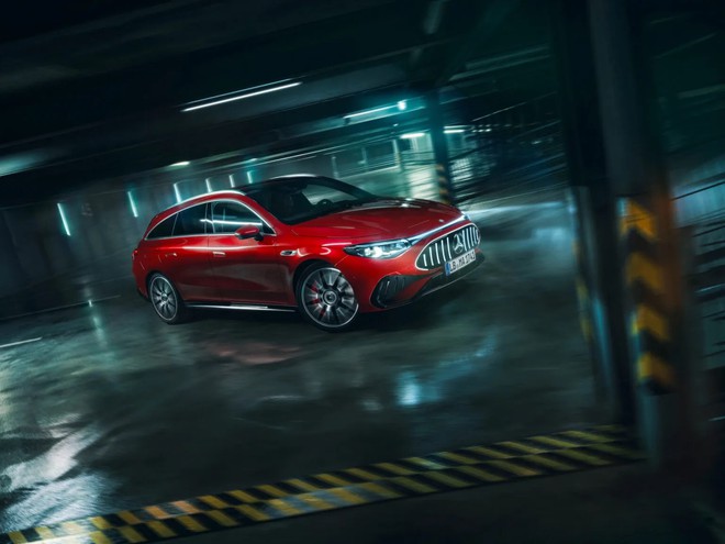 Mercedes CLA đời mới sắp b&aacute;n tại Việt Nam c&oacute; bản hiệu suất cao: Mạnh 671hp, AWD, m&acirc;m lớn 20 inch, phanh khủng, chạy 670km/sạc - Ảnh 1.