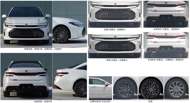 Toyota Avalon mới lộ diện: Thiết kế lai giữa Camry và Crown, thêm bản kéo dài, động cơ hybrid ăn xăng chỉ 4,3L/100km - Ảnh 4.