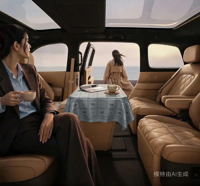 SUV mới của Xiaomi c&oacute; k&iacute;ch thước lớn hơn Palisade, d&aacute;ng h&ocirc;ng như Cullinan, động cơ hybrid chạy tới 370km kh&ocirc;ng cần xăng - Ảnh 6.