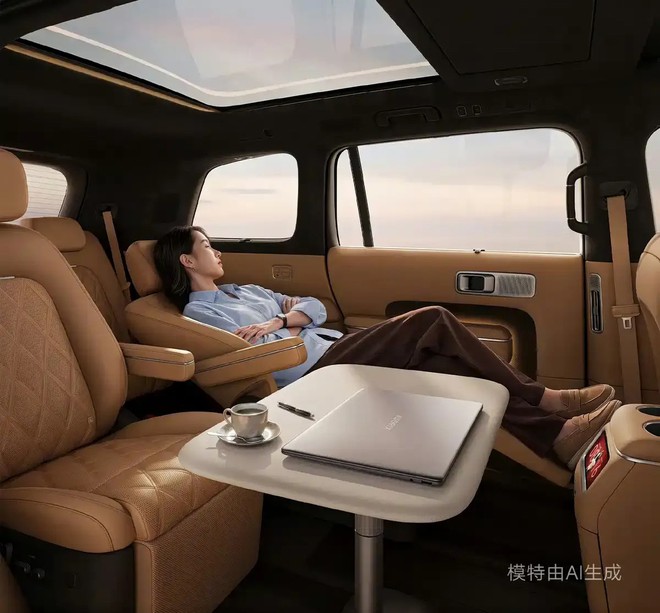SUV mới của Xiaomi c&oacute; k&iacute;ch thước lớn hơn Palisade, d&aacute;ng h&ocirc;ng như Cullinan, động cơ hybrid chạy tới 370km kh&ocirc;ng cần xăng - Ảnh 5.