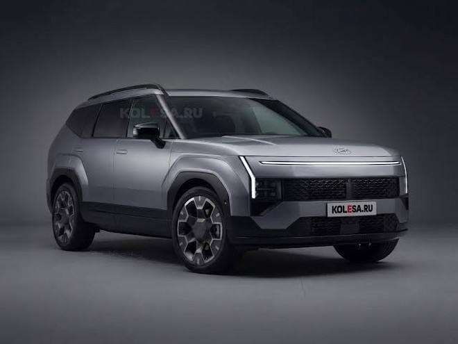 Hyundai Tucson 2027 lộ th&ecirc;m nội thất: Lần đầu xuất hiện phối m&agrave;u đen - be, kh&ocirc;ng 'học' Santa Fe ở một chi tiết - Ảnh 5.