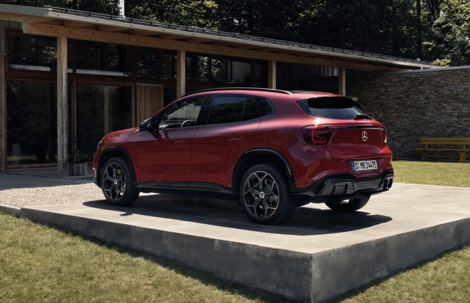 Mercedes-Benz GLA 2027 ra mắt: SUV điện chạy 657 km, sạc nhanh l&ecirc;n đến 320 kW, vẫn c&oacute; bản hybrid cho người sợ đi cắm sạc - Ảnh 3.