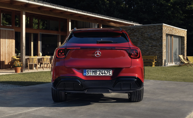 Mercedes-Benz GLA 2027 ra mắt: SUV điện chạy 657 km, sạc nhanh l&ecirc;n đến 320 kW, vẫn c&oacute; bản hybrid cho người sợ đi cắm sạc - Ảnh 4.