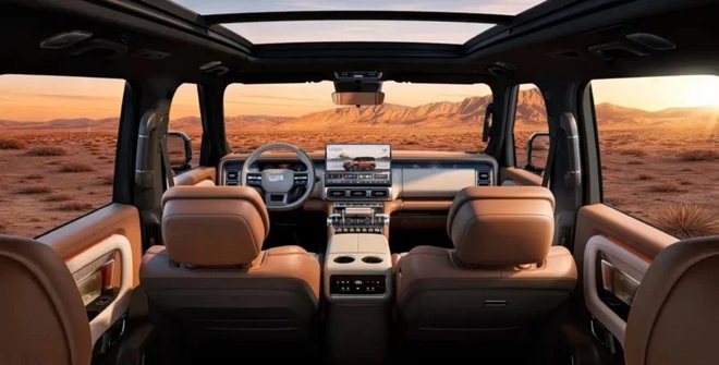 Geely Galaxy Cruiser 700 - SUV d&aacute;ng như Defender, m&aacute;y hybrid mạnh hơn 1.100hp, hết xăng vẫn chạy được 350km - Ảnh 2.