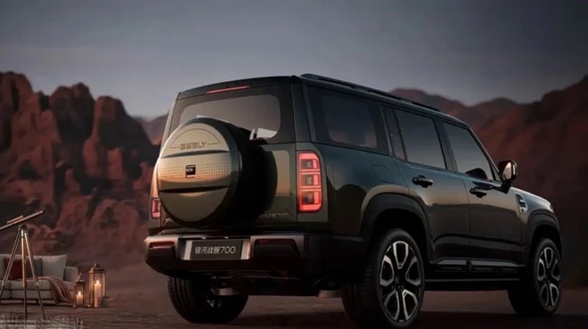 Geely Galaxy Cruiser 700 - SUV d&aacute;ng như Defender, m&aacute;y hybrid mạnh hơn 1.100hp, hết xăng vẫn chạy được 350km - Ảnh 9.