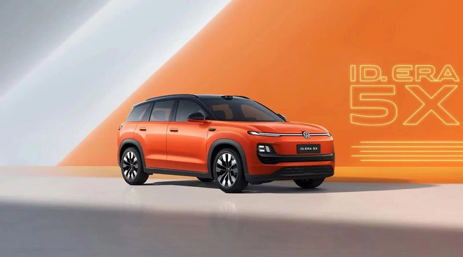 Volkswagen ID. Era 9X mới ra mắt Việt Nam thì ‘bản sao’ nhỏ hơn đã lộ diện: Ngang cỡ Mazda CX-5, mạnh hơn 200hp, có tự lái - Ảnh 2.