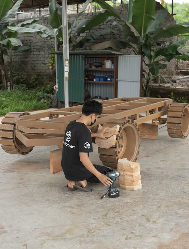 Si&ecirc;u phẩm xe gỗ lấy cảm hứng từ Avatar Pandora - kỳ quan di động mới từ xưởng mộc Việt Nam - Ảnh 3.