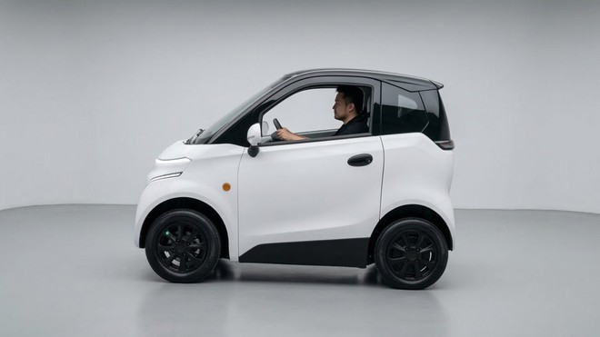 Nano S05 - &Ocirc; t&ocirc; điện gi&aacute; dự kiến hơn 120 triệu đồng lộ diện thực tế tại Việt Nam, dễ th&agrave;nh h&agrave;ng 'hot' với chiều d&agrave;i hơn Honda SH chỉ 20cm, pin th&aacute;o rời - Ảnh 6.