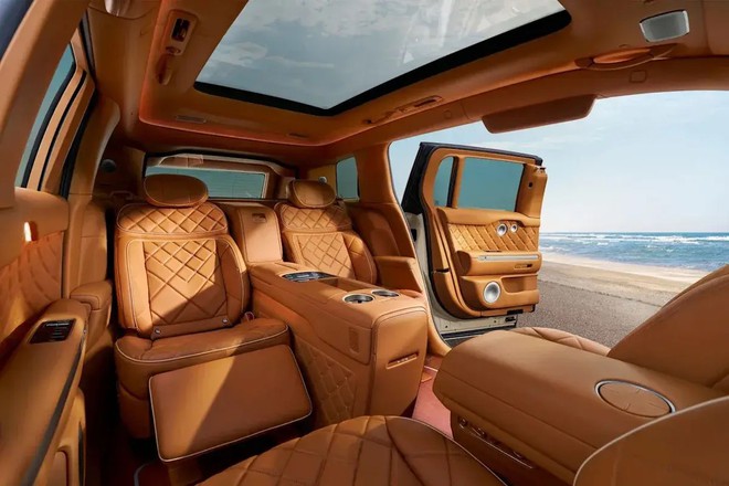 SUV điện Genesis GV90 ra mắt: Xe &ocirc; t&ocirc; c&oacute; thể ẩn cột B đầu ti&ecirc;n tr&ecirc;n thế giới, nội thất si&ecirc;u sang đấu Maybach - Ảnh 10.