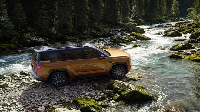 Kh&ocirc;ng hổ danh &lsquo;vua pin&rsquo;, BYD l&agrave;m EREV mới lớn hơn cả Lexus LX 600 nhưng chạy 310km kh&ocirc;ng cần xăng, t&iacute;ch hợp sạc si&ecirc;u nhanh - Ảnh 3.