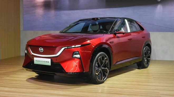 Mazda CX-6e 2026 n&acirc;ng cấp hệ thống LiDAR cực đỉnh, hoạt động đến 130 km/h, c&oacute; bản EV lẫn EREV - Ảnh 1.