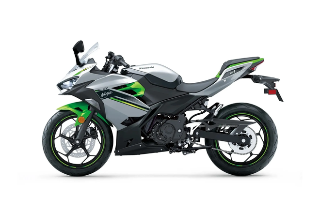 M&ocirc; t&ocirc; điện Kawasaki Ninja E-1 mở b&aacute;n: Động cơ mạnh ngang ngửa Honda Lead, gi&aacute; quy đổi hơn 200 triệu - Ảnh 3.