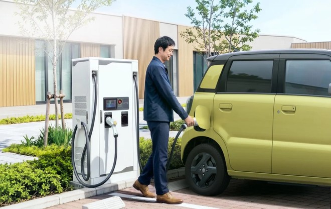 Suzuki c&oacute; xe điện mini nhỏ gần như VF 3 nhưng 5 cửa: 2 m&agrave;n h&igrave;nh lớn, phanh điện tử, chạy 310km/sạc, sạc nhanh 80% trong 25 ph&uacute;t - Ảnh 10.