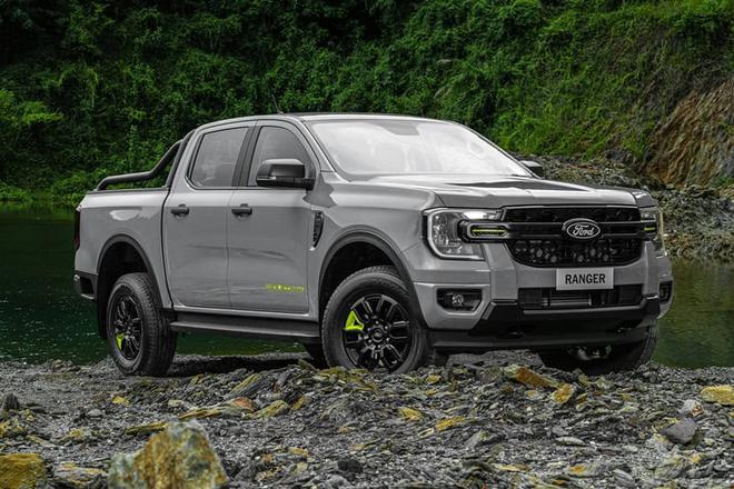 Ford Ranger Wolftrak ra mắt tại quốc gia ngay s&aacute;t Việt Nam: Gi&aacute; quy đổi 747 triệu đồng, nằm giữa XLS v&agrave; Wildtrak - Ảnh 2.