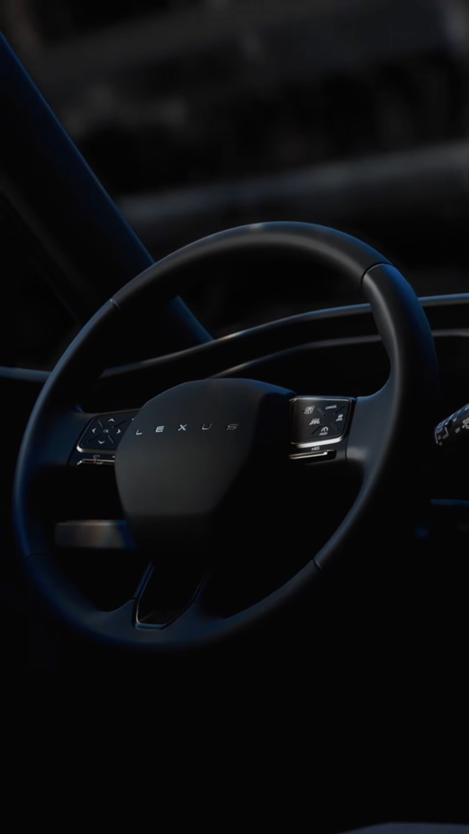 Lexus NX lộ nhiều chi tiết trước giờ ra mắt: Bỏ lưới tản nhiệt truyền thống, m&agrave;n 14inch, v&ocirc;-lăng giống ES, ghế đỏ lạ mắt - Ảnh 1.