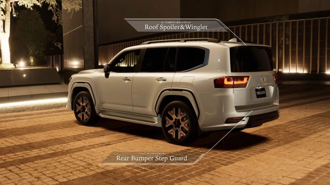 Toyota Land Cruiser 2026 ra mắt với g&oacute;i ngoại thất hầm hố, treo th&iacute;ch ứng, bỏ m&aacute;y xăng, d&ugrave;ng loại hybrid giống bản vừa b&aacute;n ở Việt Nam - Ảnh 11.