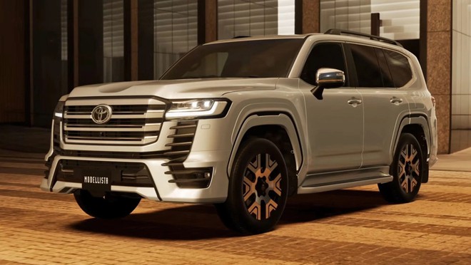 Toyota Land Cruiser 2026 ra mắt với g&oacute;i ngoại thất hầm hố, treo th&iacute;ch ứng, bỏ m&aacute;y xăng, d&ugrave;ng loại hybrid giống bản vừa b&aacute;n ở Việt Nam - Ảnh 10.