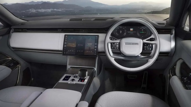 Range Rover bản điện ra mắt: Tr&ocirc;ng như xe xăng, mạnh 542hp, chạy 600km/sạc - Ảnh 9.