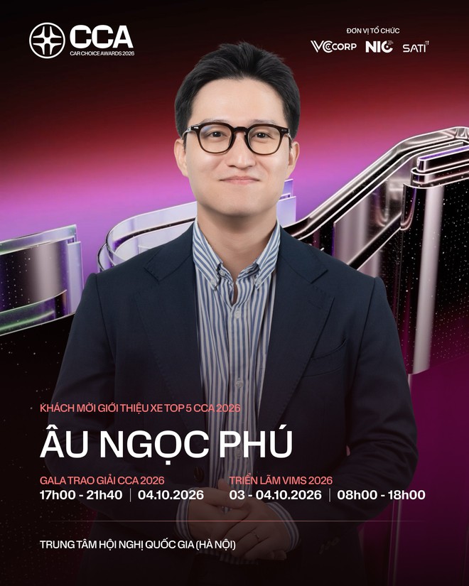D&agrave;n kh&aacute;ch mời giới thiệu gần 60 xe tại VIMS 2026 lộ diện: Đều l&agrave; reviewer, host, MC c&oacute; tiếng trong ng&agrave;nh - Ảnh 1.