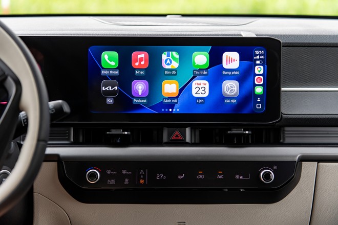 Kia Carens Clavis chốt gi&aacute; từ 639 triệu đồng tại Việt Nam: 2 phi&ecirc;n bản, ADAS tr&ecirc;n bản cao, b&aacute;n song song với cả mẫu cũ - Ảnh 6.