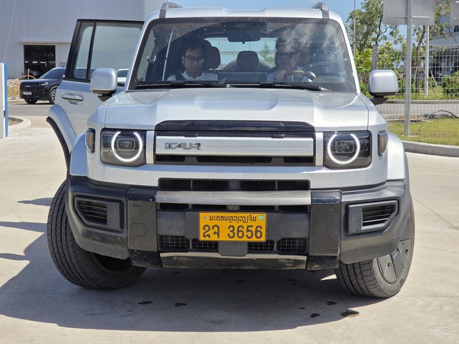 Xem thực tế iCaur V27 tại Việt Nam: REEV mạnh gần 450hp, AWD, dáng hầm hố như Land Cruiser - Ảnh 12.