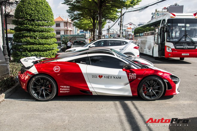 McLaren 720S cua truong doan Car Passion hoan tat decal moi san sang chay tien tram Vietnam Rally 2020