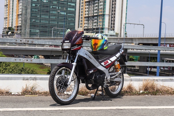Xe 2 thi Yamaha ZR120 hang hiem tai Viet Nam - Huyen thoai mot thoi co gia ban 150 trieu dong