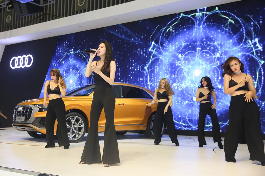 Dàn sao hạng A sánh bước bên xe sang Audi tại VMS 2018 - Ảnh 2. Dàn sao hạng A sánh bước bên xe sang Audi tại VMS 2018 - Ảnh 2.