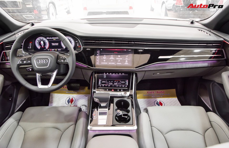 Mục sở thị Audi Q8 2019 đầu tiên Việt Nam, nổi bật với dàn loa hơn 100 triệu đồng - Ảnh 4. Mục sở thị Audi Q8 2019 đầu tiên Việt Nam, nổi bật với dàn loa hơn 100 triệu đồng - Ảnh 4.
