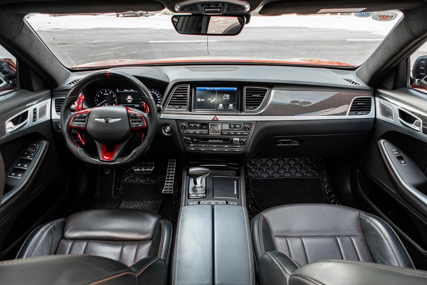 Đánh giá Genesis G80 Sport 2018 hàng siêu hiếm tại Việt Nam: Hoàn thiện tốt, ga là dính lưng nhưng còn mềm đúng kiểu xe sang - Ảnh 8. Đánh giá Genesis G80 Sport 2018 hàng siêu hiếm tại Việt Nam: Hoàn thiện tốt, ga là dính lưng nhưng còn mềm đúng kiểu xe sang - Ảnh 8.
