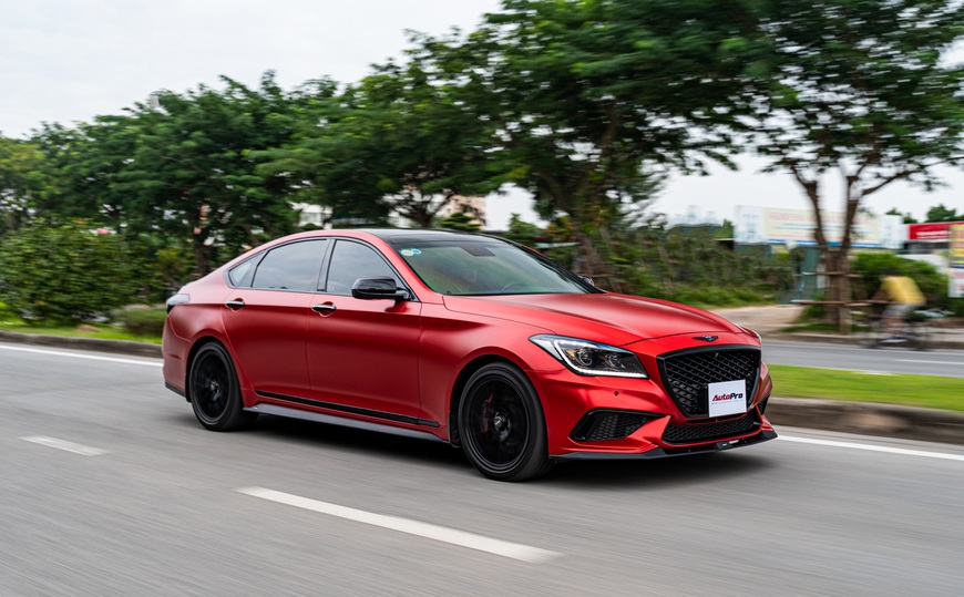 Đánh giá Genesis G80 Sport 2018 hàng siêu hiếm tại Việt Nam: Hoàn thiện tốt, ga là dính lưng nhưng còn mềm đúng kiểu xe sang - Ảnh 22. Đánh giá Genesis G80 Sport 2018 hàng siêu hiếm tại Việt Nam: Hoàn thiện tốt, ga là dính lưng nhưng còn mềm đúng kiểu xe sang - Ảnh 22.