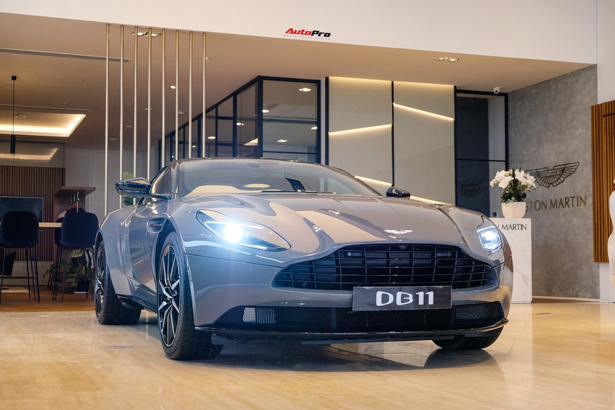 Chi tiết Aston Martin DB11 China Grey giá 17,4 tỷ đồng vừa về Việt Nam: Riêng màu sơn đã có giá hơn 1 tỷ đồng - Ảnh 1.