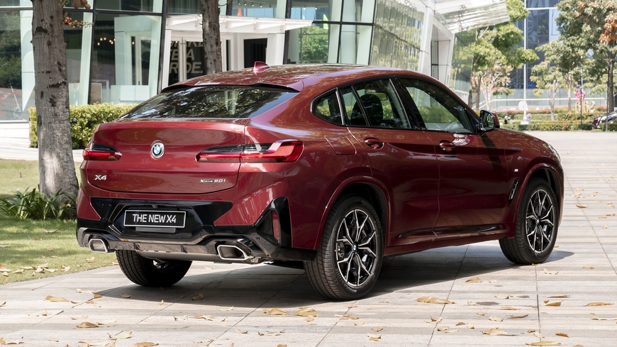 Ảnh thực tế BMW X4 2022 vừa về Việt Nam: Giá 3,279 tỷ, thêm trang bị khủng, còn điểm thua GLC Coupe dù đắt hơn 200 triệu đồng - Ảnh 8.