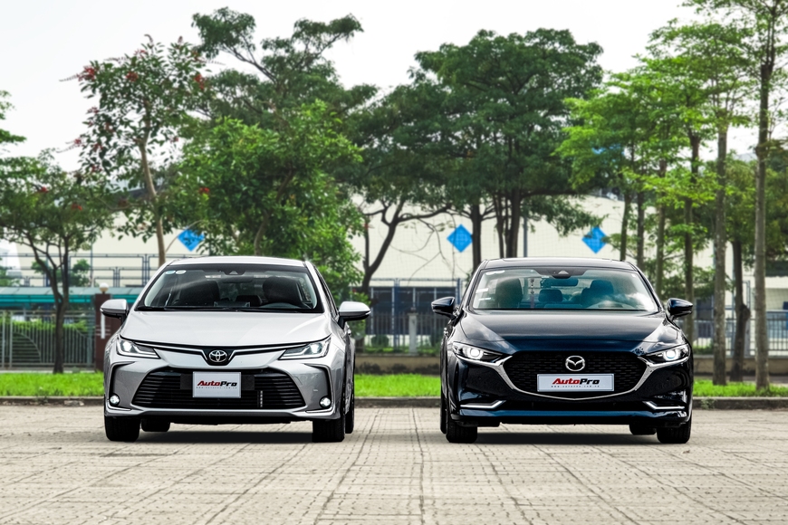 Trải nghiệm Toyota Altis vs Mazda3: Cuộc đua trang bị 800 triệu, nỗ lực lấy lại ngôi vương - Ảnh 15.