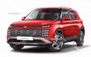 Hyundai Venue đời mới tiếp tục lộ diện trên đường: Thiết kế góc cạnh theo xu hướng Santa Fe, có ADAS cạnh tranh Raize, Sonet