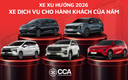 Top 5 mẫu xe dịch vụ tại CCA 2026 đáng cân nhắc nếu muốn khách đi khen hết lời và chủ động quay lại