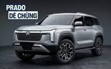 Xem trước Mitsubishi Pajero đời mới cận kề ngày ra mắt: Dáng gần giống Destinator nhưng trau chuốt hơn, sẽ dùng gầm rời, máy hybrid cạnh tranh Prado