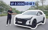 Tất tần tật về VinFast VF 8 2026 sắp ra mắt: Có treo thích ứng, pin ngang VF 6 nhưng đi tận 500 km?