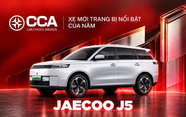Thắng sát nút, Jaecoo J5 giành giải ‘Xe mới trang bị nổi bật của năm’ tại CCA 2026